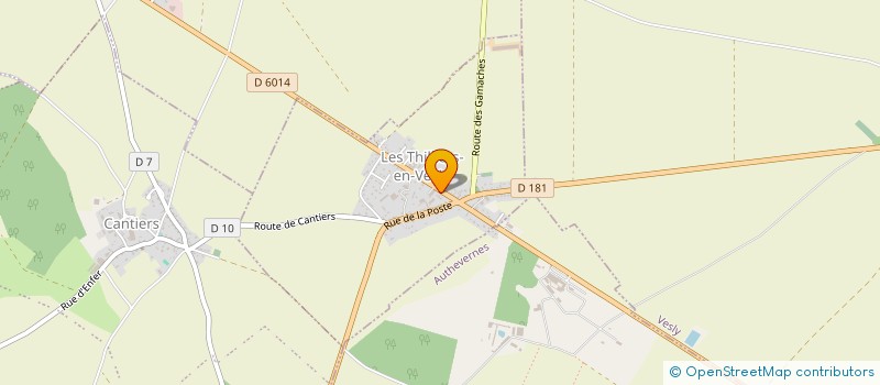 localisation de l'entreprise MONSIEUR JACQUES TEIXEIRA PARENTE  LES THILLIERS-EN-VEXIN