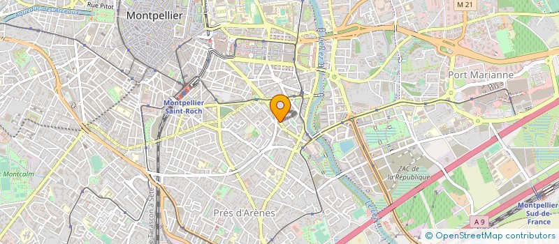 localisation de l'entreprise MONSIEUR JACQUES TERRASSE à MONTPELLIER