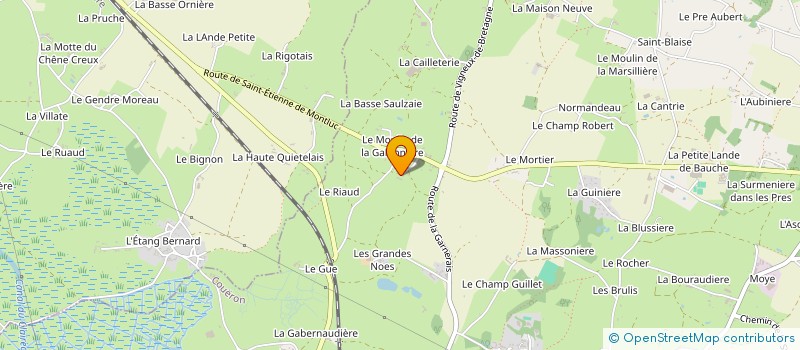 localisation de l'entreprise MONSIEUR JACQUES TESTARD à COUERON