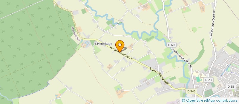 localisation de l'entreprise MONSIEUR JACQUES THAILLY  MERVILLE