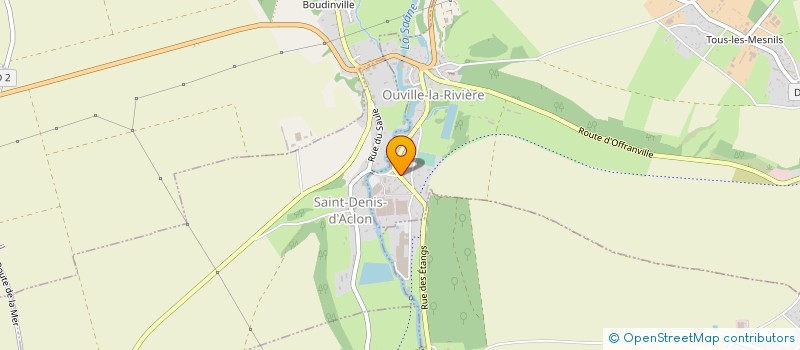 localisation de l'entreprise MONSIEUR JACQUES THELU  OUVILLE-LA-RIVIERE