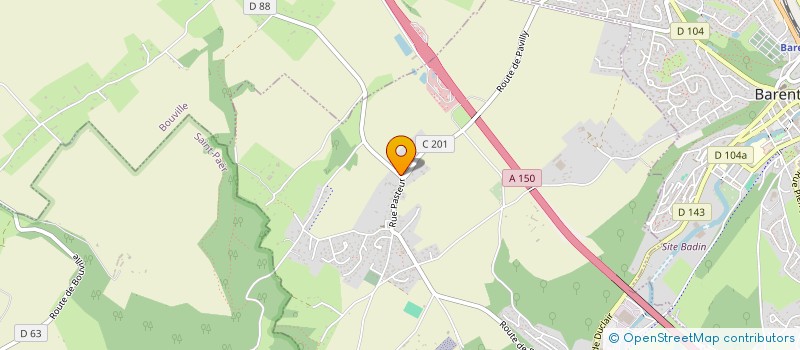 localisation de l'entreprise MONSIEUR JACQUES THIERRY-HAUTOT  VILLERS-ECALLES