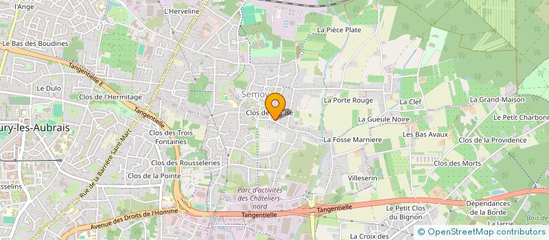 localisation de l'entreprise MONSIEUR JACQUES THOREAU à SEMOY