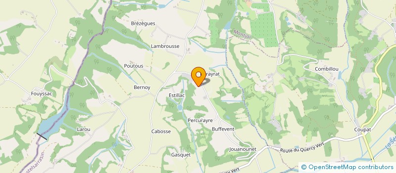 localisation de l'entreprise MONSIEUR JACQUES TISSEDRE  MONTJOI