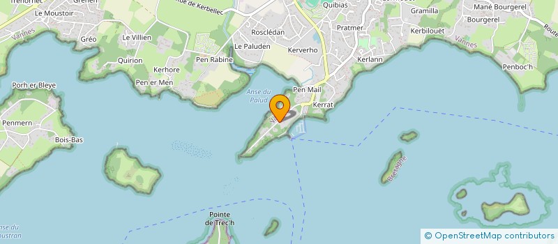 localisation de l'entreprise MONSIEUR JACQUES TIXIER  ARRADON