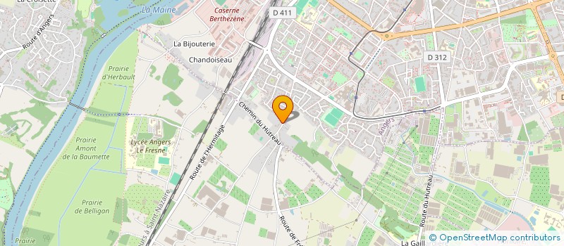 localisation de l'entreprise MONSIEUR JACQUES TONDUT à ANGERS