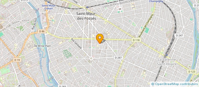 localisation de l'entreprise MONSIEUR JACQUES TONG à SAINT-MAUR-DES-FOSSES