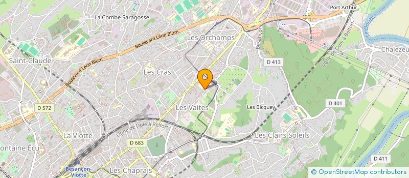 localisation de l'entreprise MONSIEUR JACQUES TONNAIRE à BESANCON