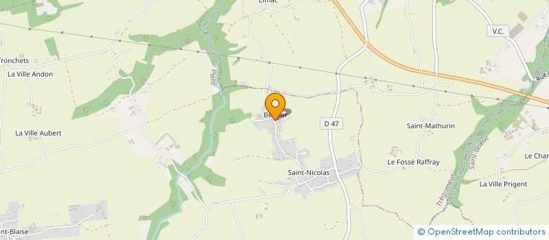 localisation de l'entreprise MONSIEUR JACQUES TOUPIN  PLELO