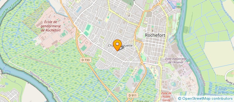 localisation de l'entreprise MONSIEUR JACQUES TOURNIER  ROCHEFORT