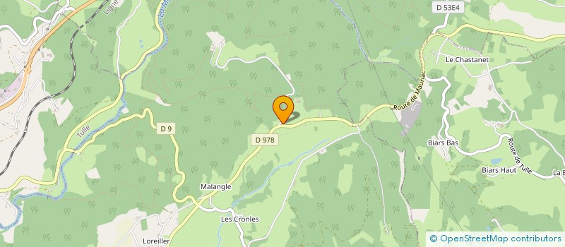 localisation de l'entreprise MONSIEUR JACQUES TRAMONT  LAGARDE-MARC-LA-TOUR