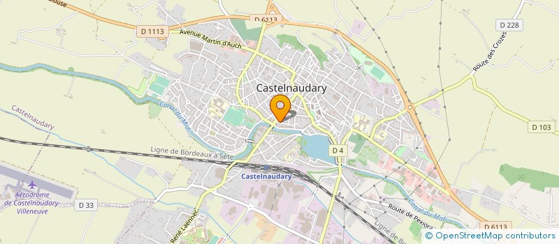 localisation de l'entreprise MONSIEUR JACQUES TRAVERS à CASTELNAUDARY