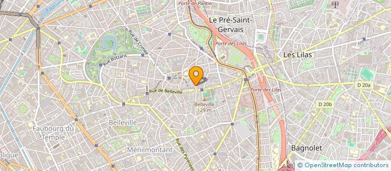 localisation de l'entreprise MONSIEUR JACQUES TREMOLIERE  PARIS