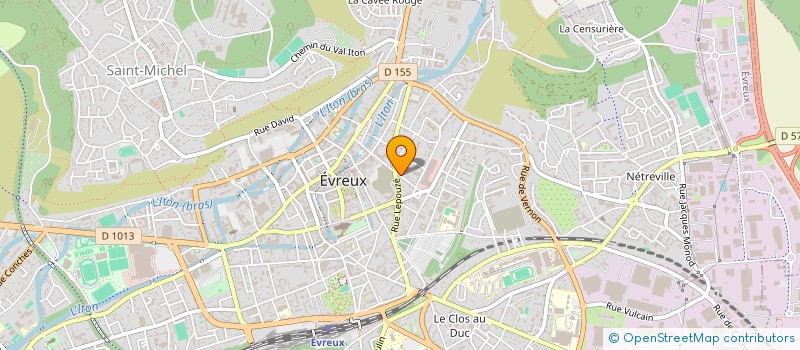 localisation de l'entreprise MONSIEUR JACQUES TRILLON à EVREUX