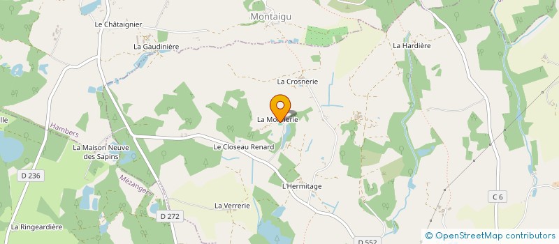 localisation de l'entreprise MONSIEUR JACQUES TRIQUET à SAINTE-GEMMES-LE-ROBERT