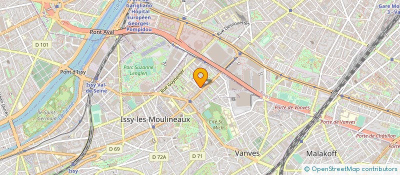 localisation de l'entreprise MONSIEUR JACQUES TURCK à ISSY-LES-MOULINEAUX