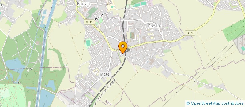 localisation de l'entreprise MONSIEUR JACQUES TURPIN  PROVIN