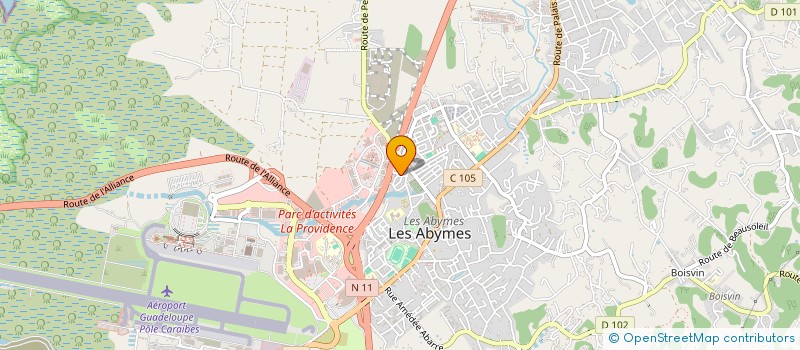 localisation de l'entreprise MONSIEUR JACQUES UFENS à LES ABYMES