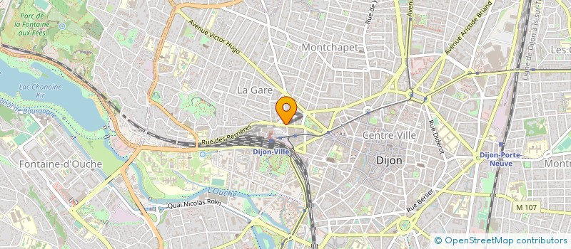localisation de l'entreprise MONSIEUR JACQUES ULMANN à DIJON