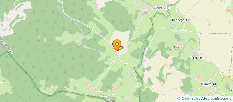 localisation de l'entreprise MONSIEUR JACQUES VALANCE  LA CHAPELLE-DEVANT-BRUYERES