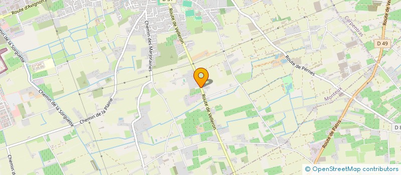 localisation de l'entreprise MONSIEUR JACQUES VALENTI  MONTEUX