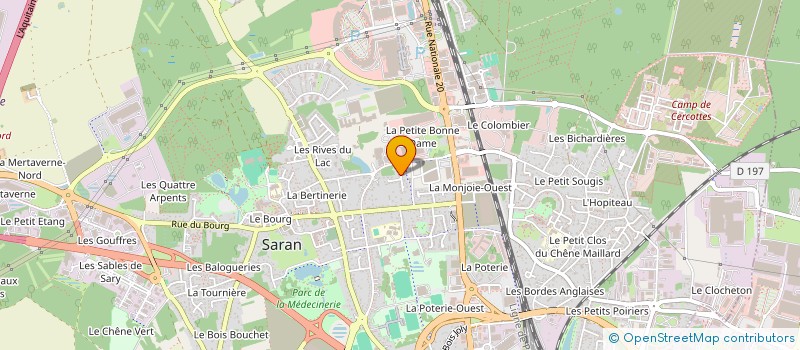 localisation de l'entreprise MONSIEUR JACQUES VALENTIN à SARAN