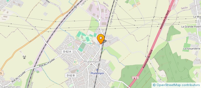 localisation de l'entreprise MONSIEUR JACQUES VALENTIN CHINCHILLA  PHALEMPIN