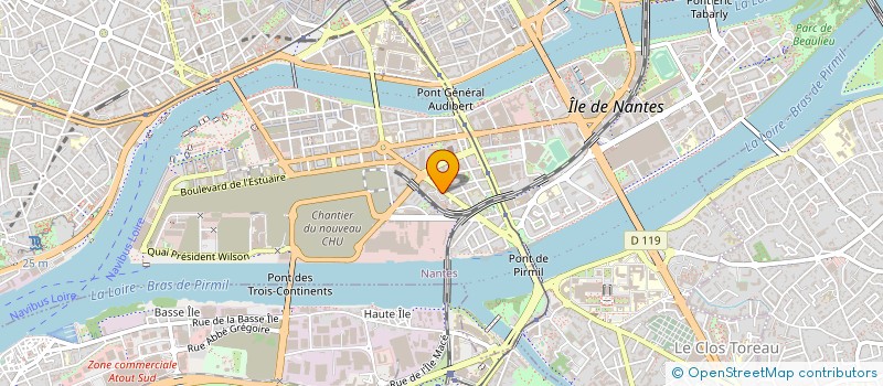localisation de l'entreprise MONSIEUR JACQUES VAN GEEN  NANTES