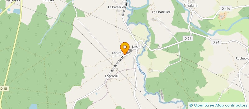 localisation de l'entreprise MONSIEUR JACQUES VAN TIGGELEN à BELABRE