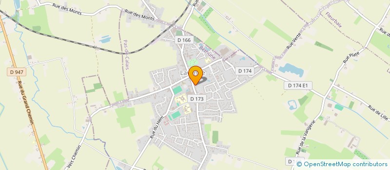 localisation de l'entreprise MONSIEUR JACQUES VANDAELE  LAVENTIE