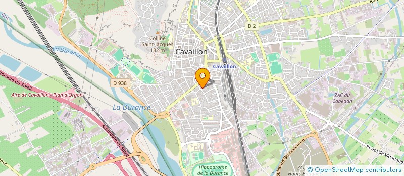 localisation de l'entreprise MONSIEUR JACQUES VANNI  CAVAILLON