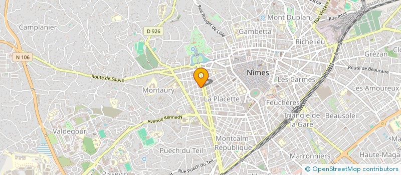 localisation de l'entreprise MONSIEUR JACQUES VARCHAVSKY à NIMES