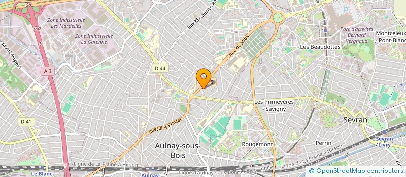 localisation de l'entreprise MONSIEUR JACQUES VEES à AULNAY-SOUS-BOIS