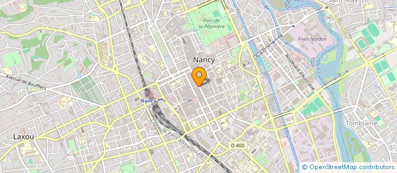 localisation de l'entreprise MONSIEUR JACQUES VELCKER  NANCY