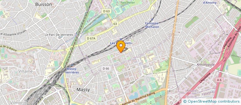 localisation de l'entreprise MONSIEUR JACQUES VELLEYEN  ANTONY