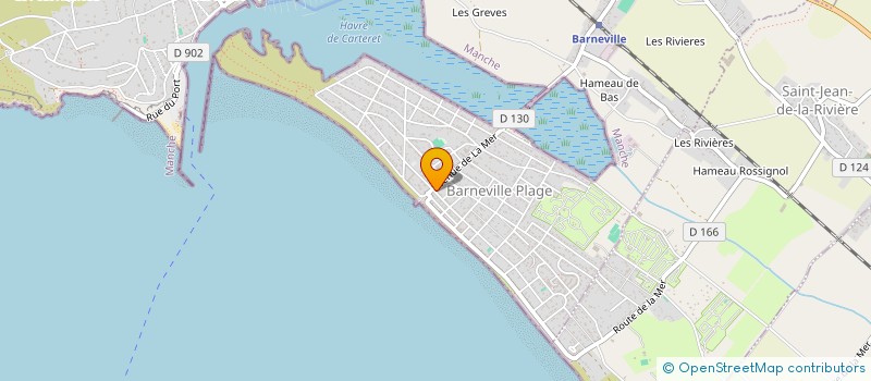 localisation de l'entreprise MONSIEUR JACQUES VENGEON  BARNEVILLE-CARTERET