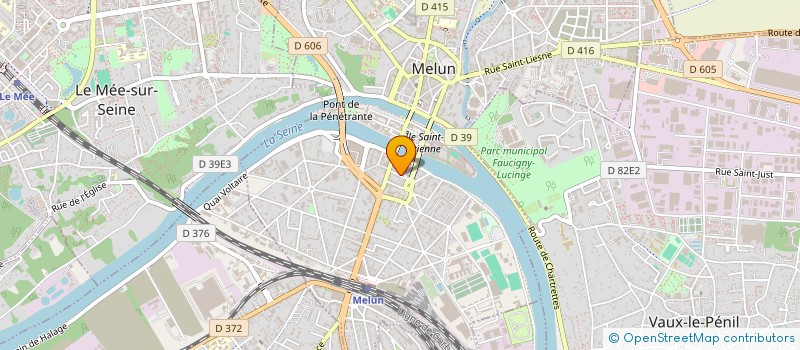 localisation de l'entreprise MONSIEUR JACQUES VERNIN à MELUN