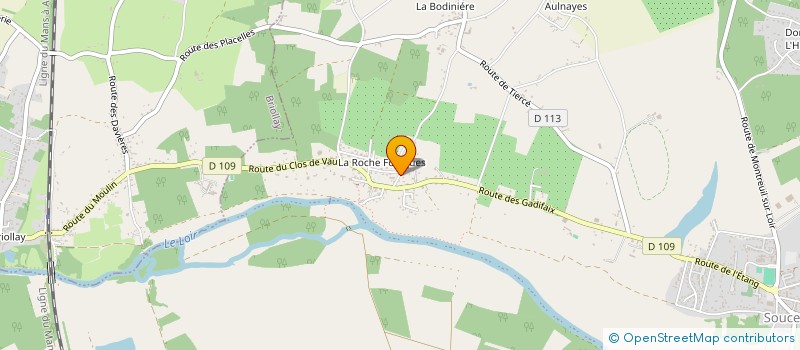 localisation de l'entreprise MONSIEUR JACQUES VERRON à RIVES-DU-LOIR-EN-ANJOU