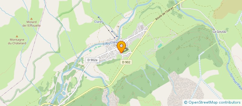 localisation de l'entreprise MONSIEUR JACQUES VERSAEN  BESSANS