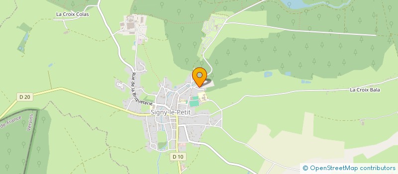 localisation de l'entreprise MONSIEUR JACQUES VERVALLE  BROGNON