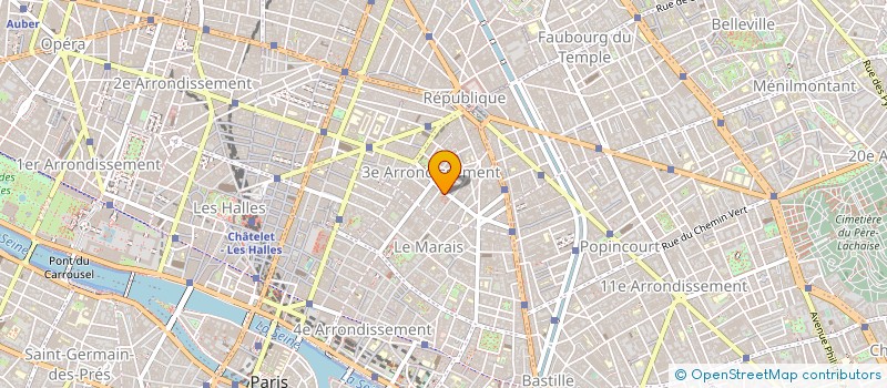 localisation de l'entreprise MONSIEUR JACQUES VETRAINO à PARIS