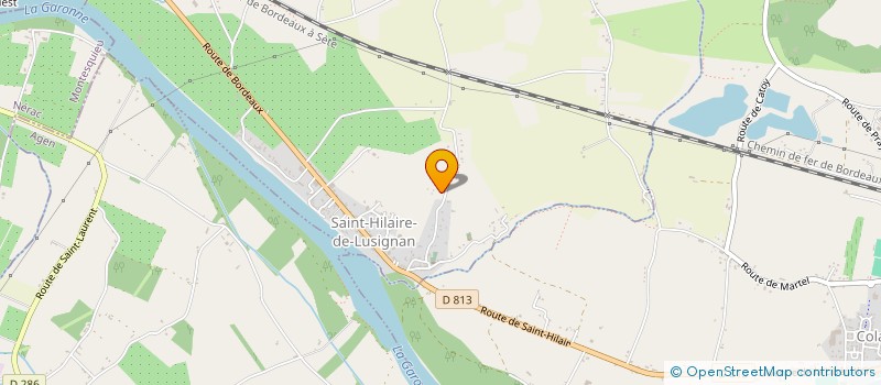 localisation de l'entreprise MONSIEUR JACQUES VIALLON à SAINT-HILAIRE-DE-LUSIGNAN