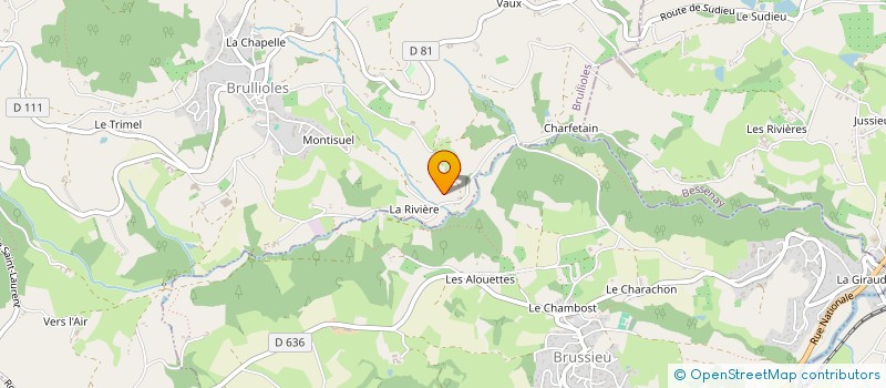 localisation de l'entreprise MONSIEUR JACQUES VIALLON à BESSENAY