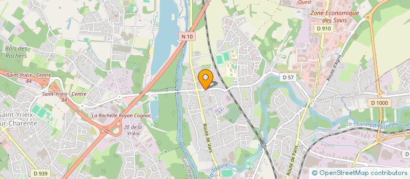 localisation de l'entreprise MONSIEUR JACQUES VIGIER  GOND-PONTOUVRE