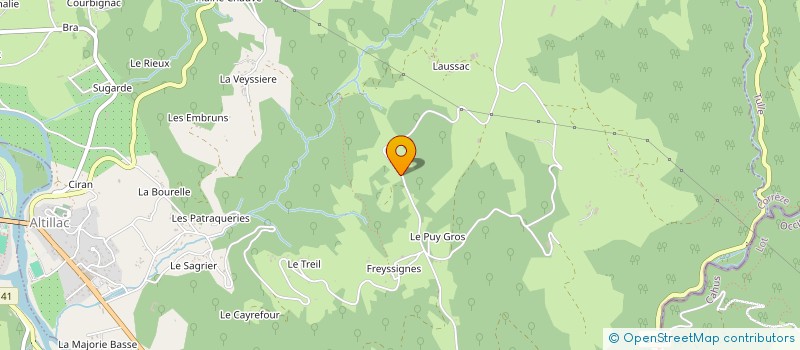 localisation de l'entreprise MONSIEUR JACQUES VIGIER  BEAULIEU-SUR-DORDOGNE