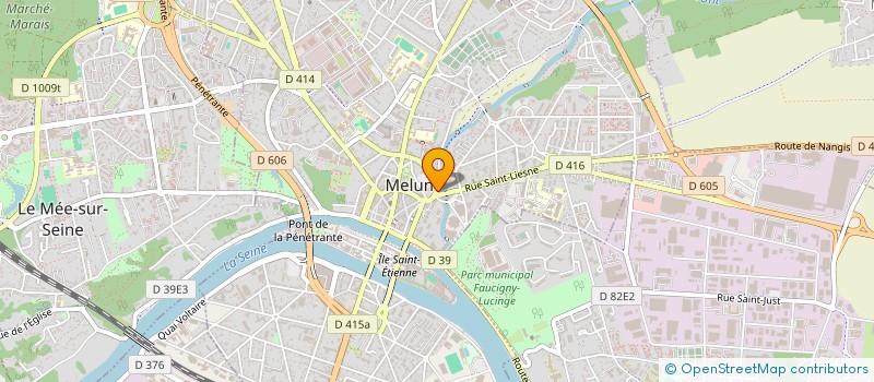 localisation de l'entreprise MONSIEUR JACQUES VIGNE à MELUN