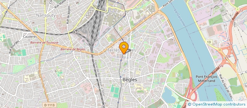 localisation de l'entreprise MONSIEUR JACQUES VIGNES à BEGLES