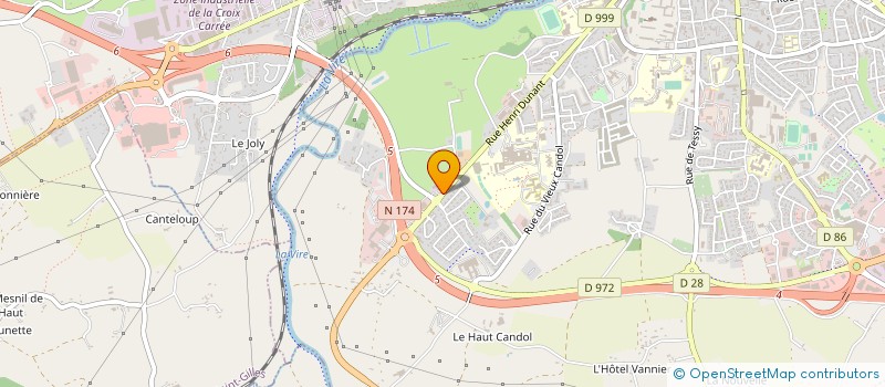 localisation de l'entreprise MONSIEUR JACQUES VIGOT  SAINT-LO