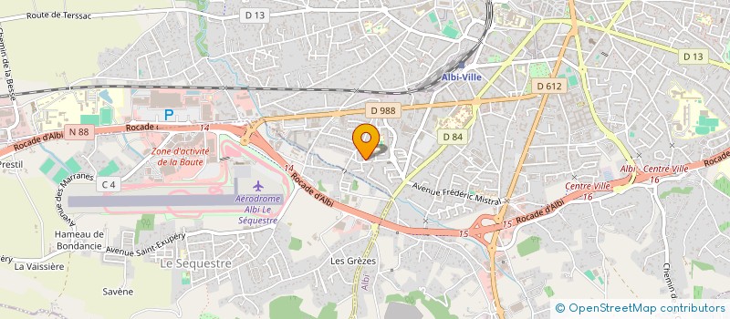 localisation de l'entreprise MONSIEUR JACQUES VILLEMUR à ALBI
