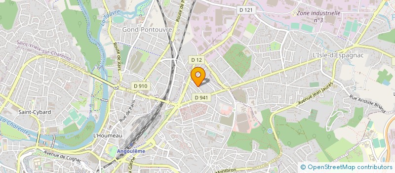 localisation de l'entreprise MONSIEUR JACQUES VILLESOT à ANGOULEME